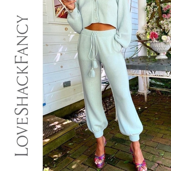 LoveShackFancy Tristan Pant Large - Picture 1 of 12